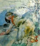 Carl Larsson studie till Germany oil painting artist